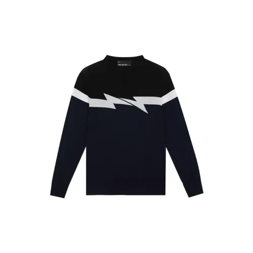 Neil Barrett Sweaters Men Blue