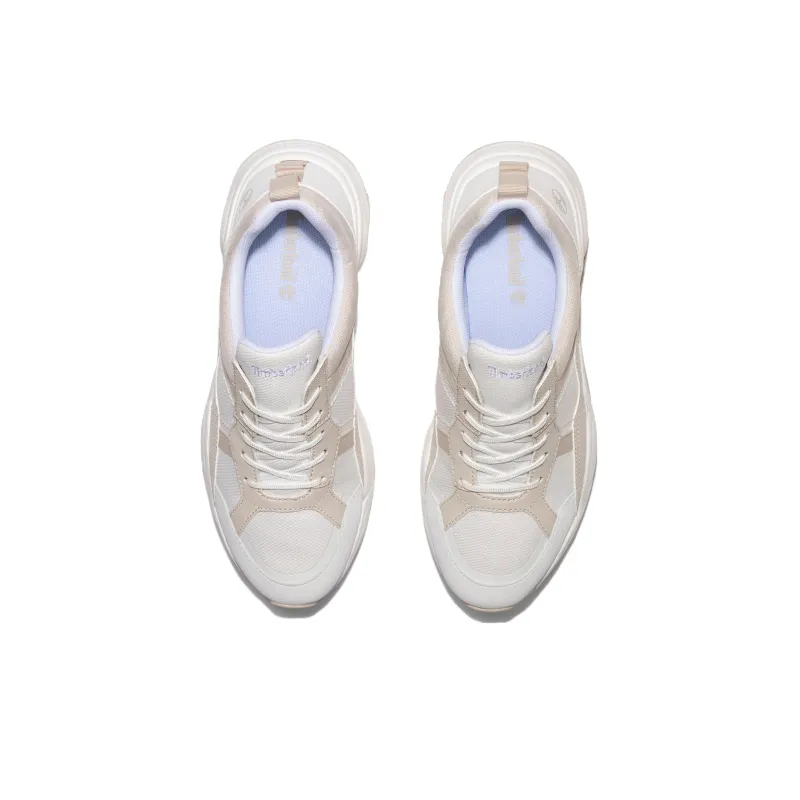 Timberland Delphiville Casual Shoes Women's Low Top White Gray-3