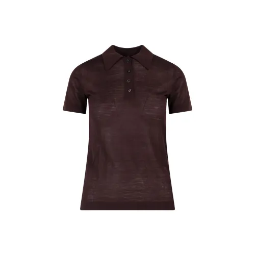 NANUSHKA Polo Shirts Women's Dark Brown