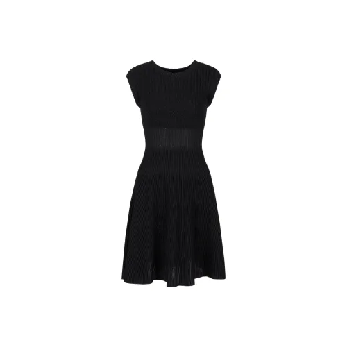 EMPORIO ARMANI Sleeveless Dresses Women's Black