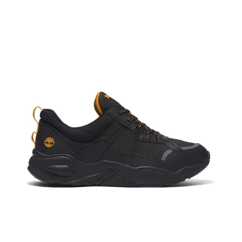 Timberland Delphiville Leather Anti-Slip Wear-Resistant Low-Top Sports Casual Shoes Women's Black-1