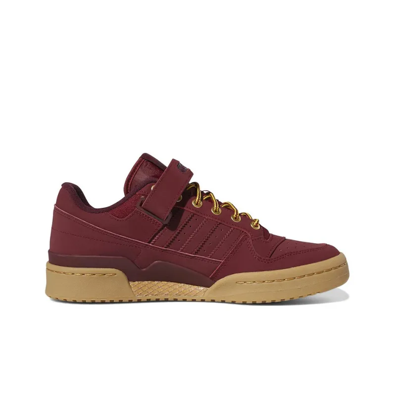Adidas Forum Low Collegiate Burgundy Gum-1