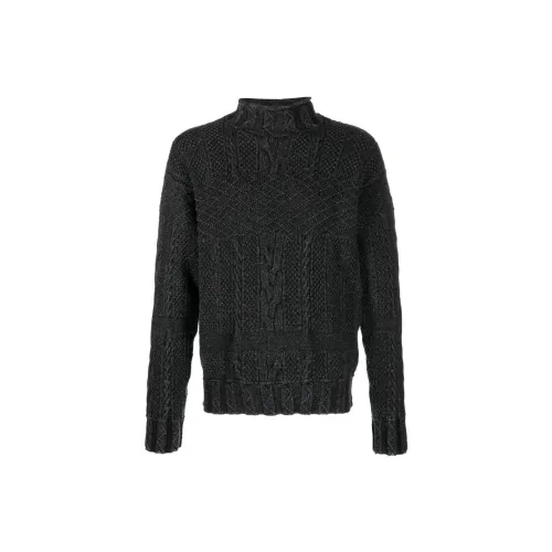 Ralph Lauren RRL Cable-knit Funnel-neck Jumper