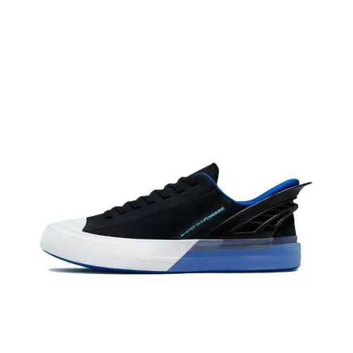 Converse Chuck Taylor All Star Skateboard Shoes Unisex Low-Top Black/Blue