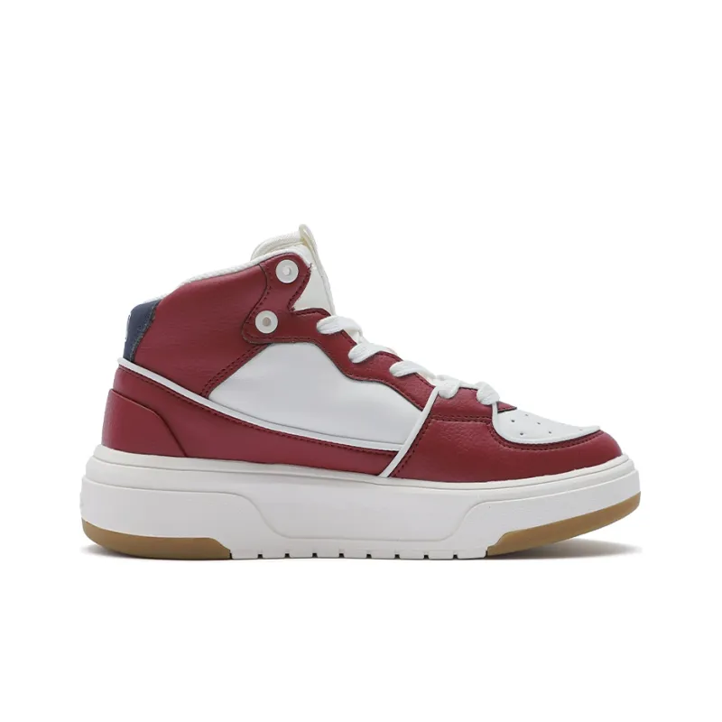 MLB Chunky Liner High High Top Skateboard Shoes Unisex Red-1