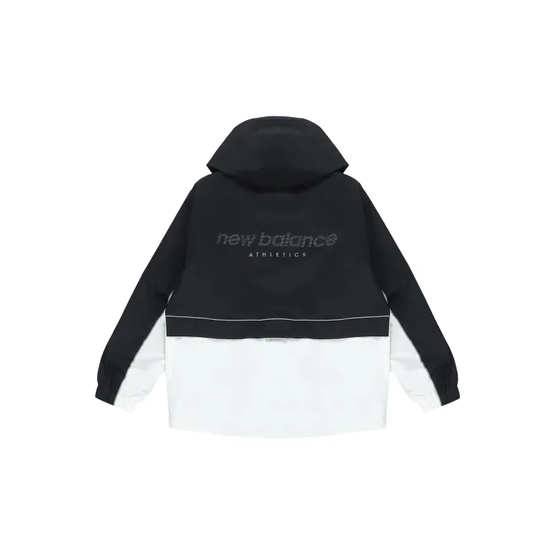 New Balance Jackets Unisex Black-1