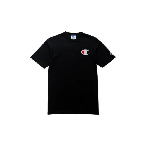 Champion T-Shirts Unisex Black