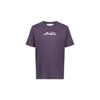 OFF WHITE T Shirts Men Purple
