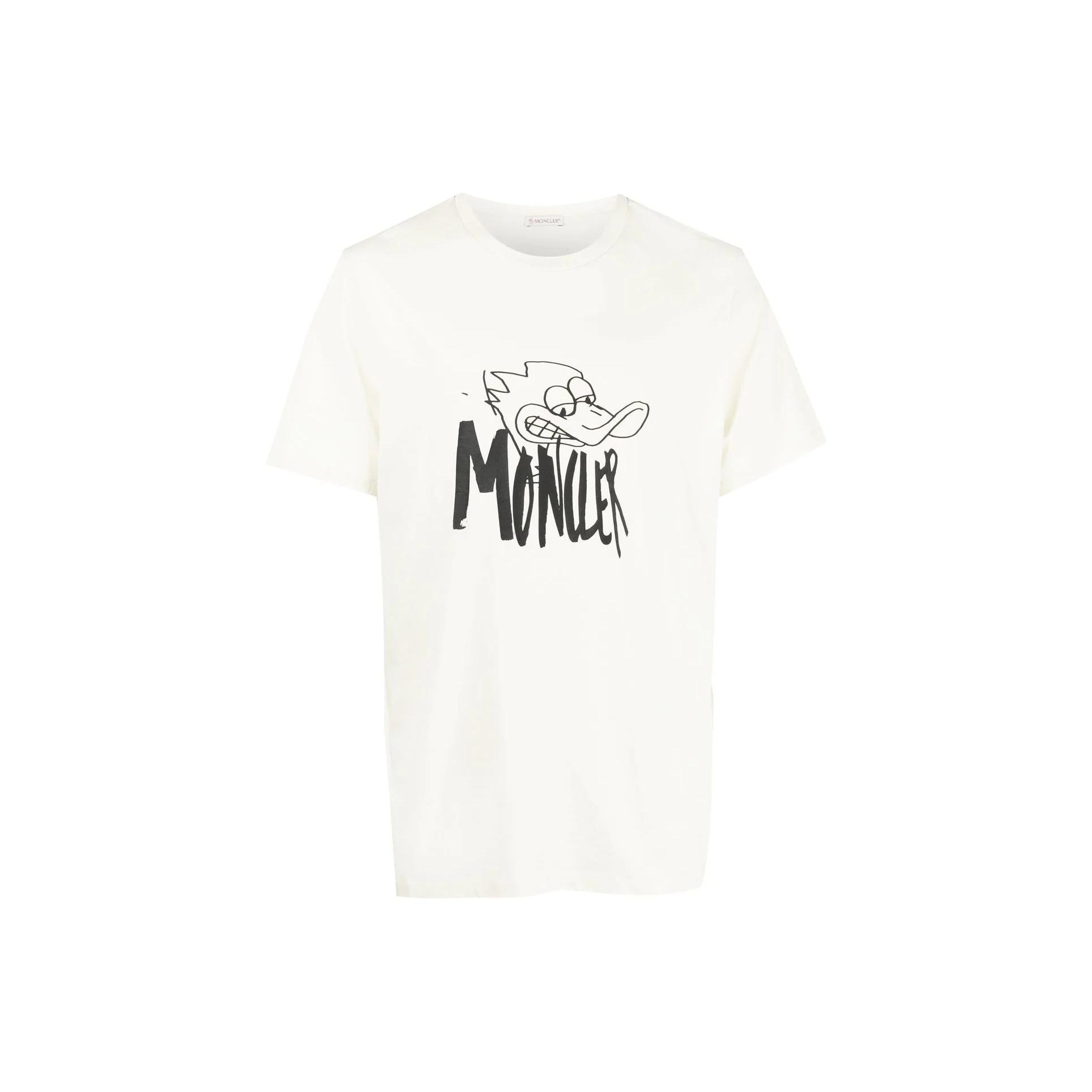 Moncler T shirt Men Off White XXL