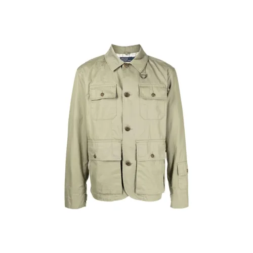 Polo Ralph Lauren Jackets Men Army Green