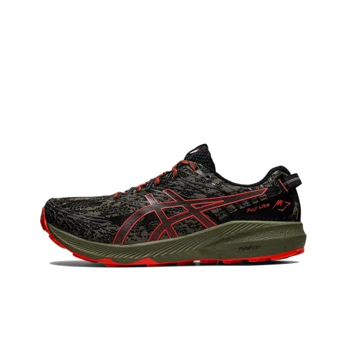 Asics Fuji Lite 3 'Mantle Green Cherry Tomato'