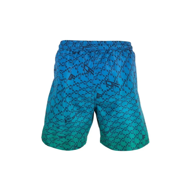 OFF WHITE Casual Shorts Men Blue-1