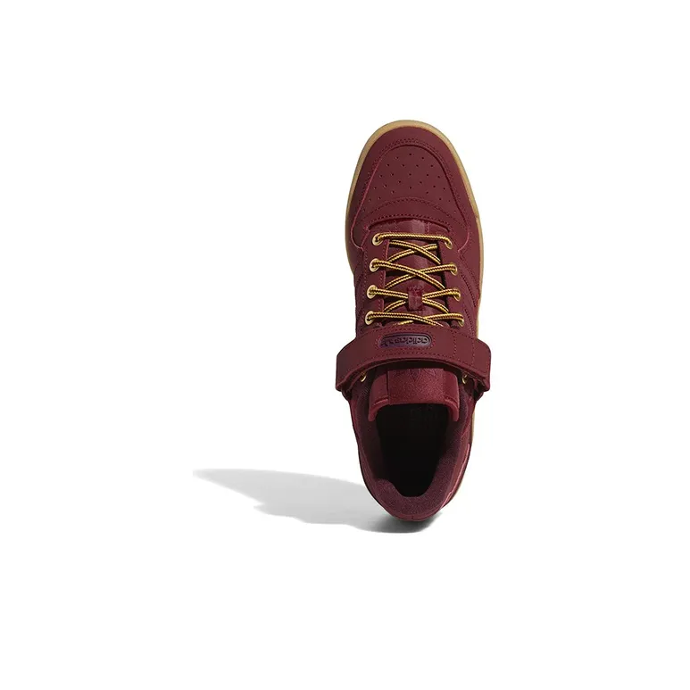 Adidas Forum Low Collegiate Burgundy Gum-3