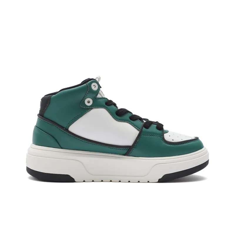 MLB Chunky Liner High High Top Skateboard Shoes Unisex Green-1