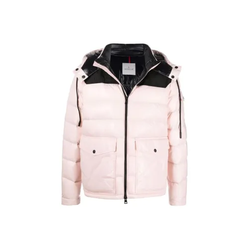 Moncler Down Jackets Men Pink