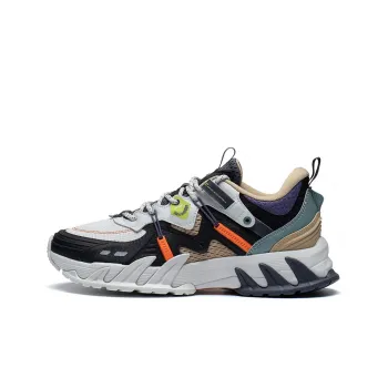 LiNing Prowler V2 Cushioned Wear-Resistant Slip-Resistant Low-Top Running Shoes Men's Black Gray
