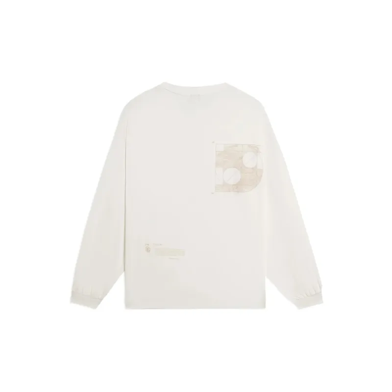 LiNing Li Ning X Jackie Chan Sweatshirt Unisex White-1