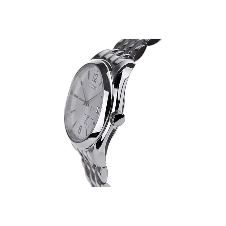 CITIZEN Automatic Mechanical Movement Stainless Steel Strap Watch 40mm Unisex Silver Dial NJ0060 57A-3