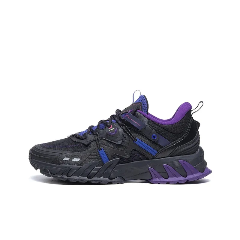LiNing Prowler V2 Cushioning Low Top Running Shoes Men's Black-0