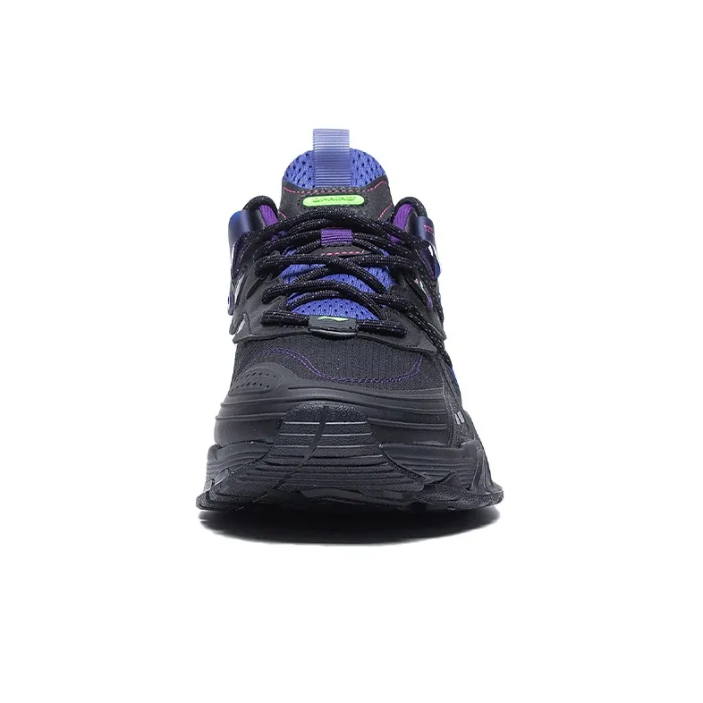 LiNing Prowler V2 Cushioning Low Top Running Shoes Men's Black-4