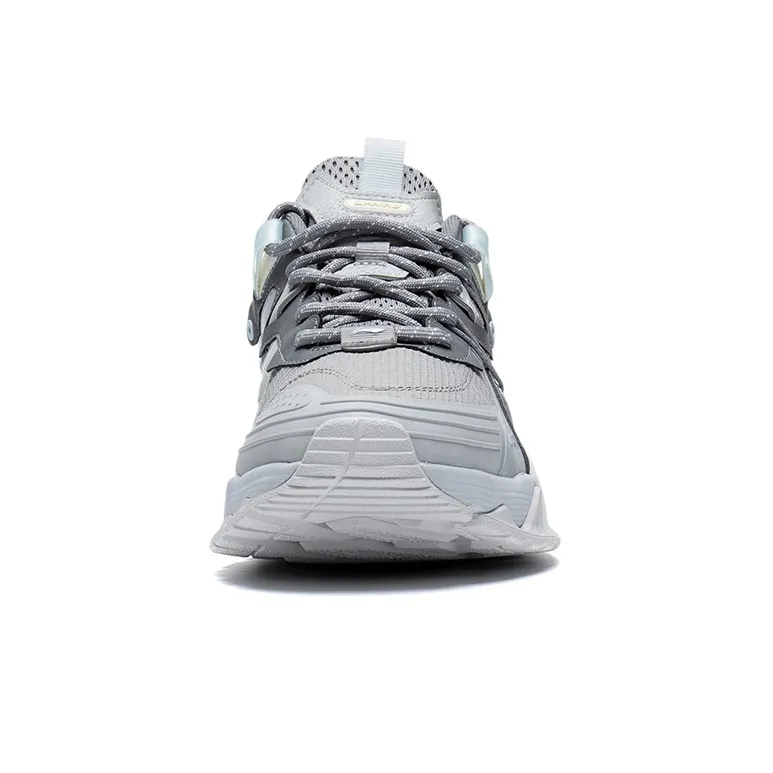 LiNing Prowler V2 Cushioning Anti-Slip And Wear-Resistant Low-Top Running Shoes Men's Frost Gray-4