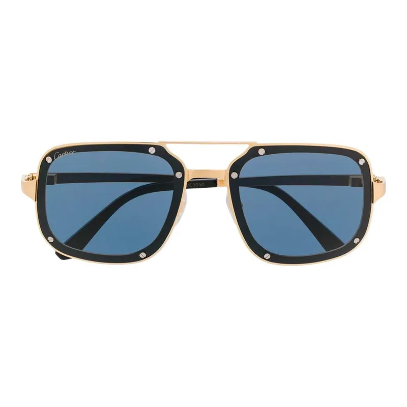 Cartier Pilot-Frame Sunglasses-0