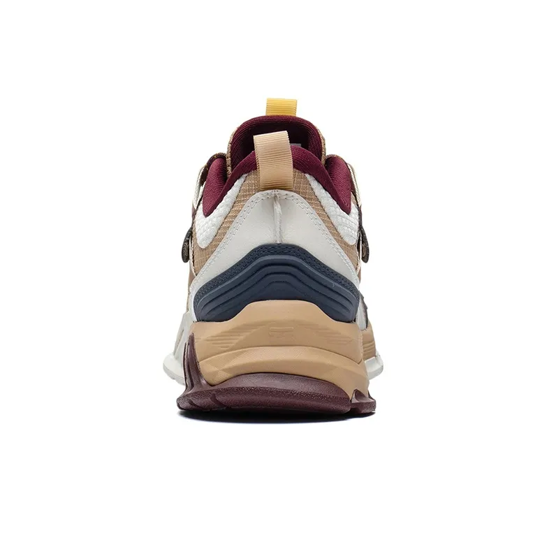 LiNing Prowler V2 Cushioning Rebound Low-Top Running Shoes Men's Red Cedar Brown Reflective Outdoor-5