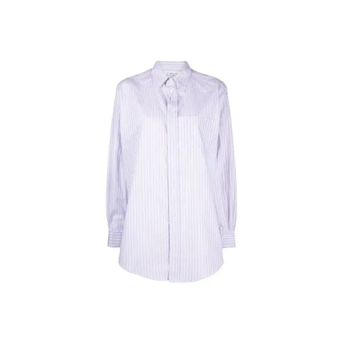 Maison Margiela Pinstripe Long-Sleeved Shirt