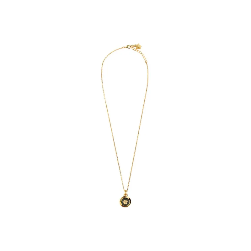 VERSACE Medusa Pendant Chain Linked Necklace-1