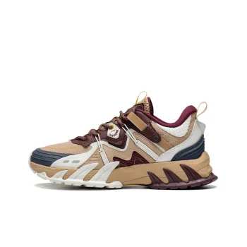 LiNing Prowler V2 Cushioning Rebound Low-Top Running Shoes Men's Red Cedar Brown Reflective Outdoor