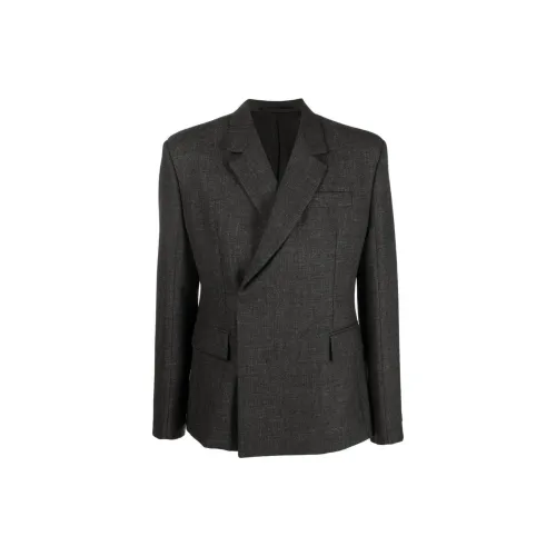 PRADA Jackets Men Gray