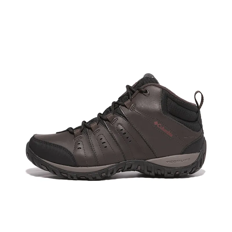 Columbia Hiking / Trekking Shoes Men Mid Top Brown-0