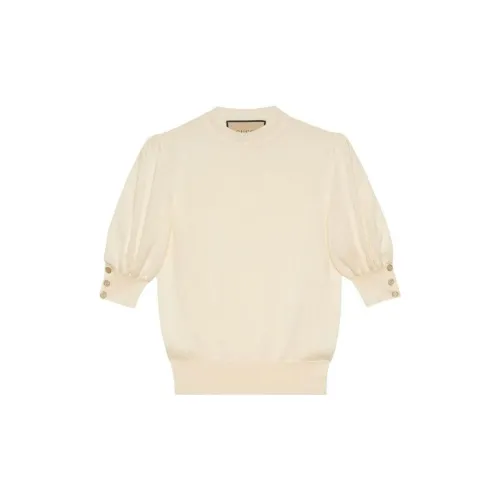 GUCCI T-Shirts Women's Beige