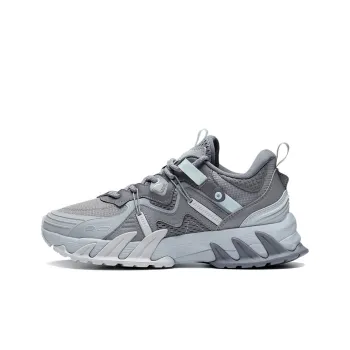 LiNing Prowler V2 Cushioning Anti-Slip And Wear-Resistant Low-Top Running Shoes Men's Frost Gray