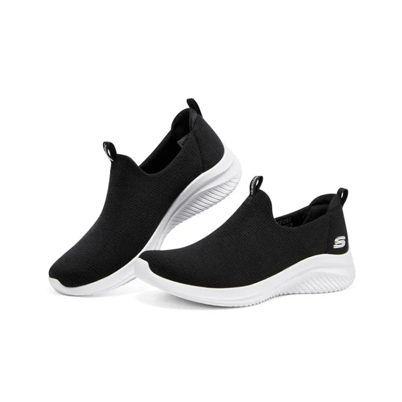 Skechers Ultra Flex 3.0 'Black White' Women's-2