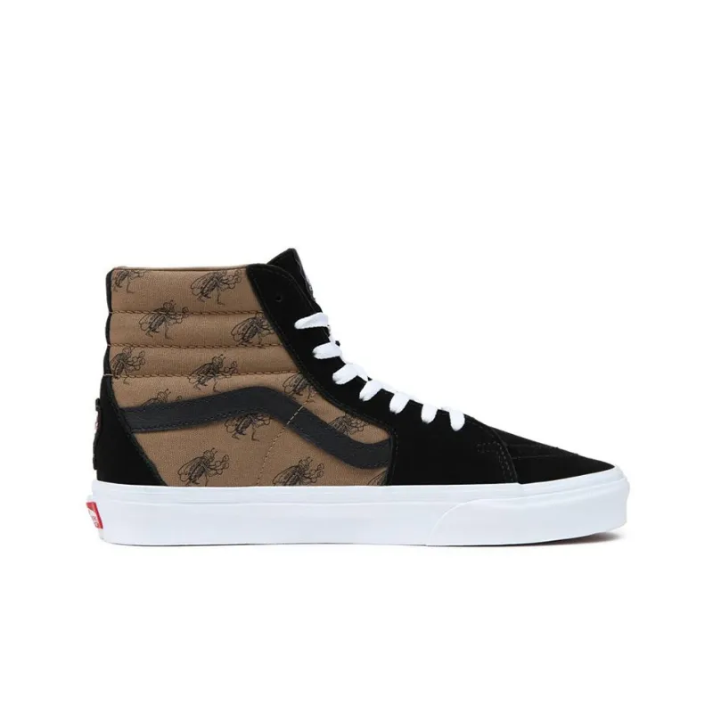 Vans Sk8 Hi 'Check Research Black Brown'-1