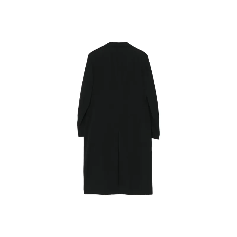 Yohji Yamamoto Button-down Lapel Coat-1