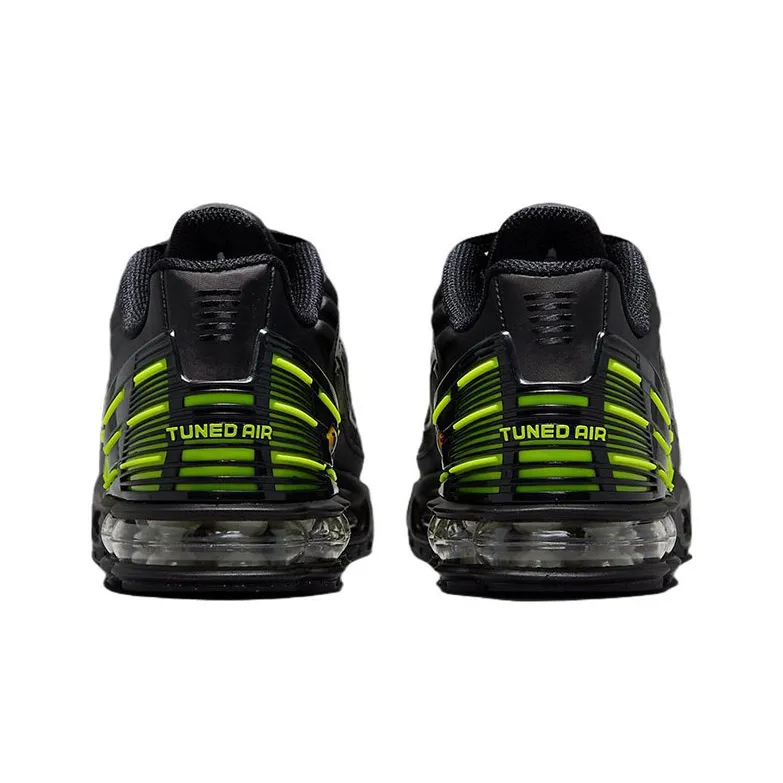 Nike Air Max Plus Cushioning Anti-Slip And Wear-Resistant Low-Top Running Shoes Women's Black Green-4
