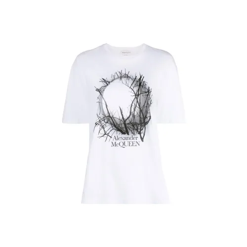 Alexander McQueen T-Shirts Women's White