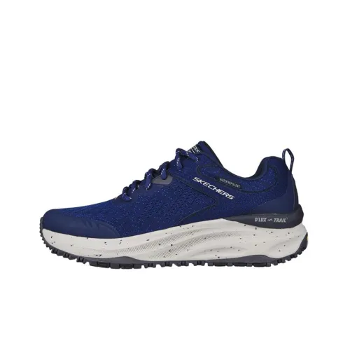 Skechers D'lux Trail Running Shoes Men Low-Top Navy