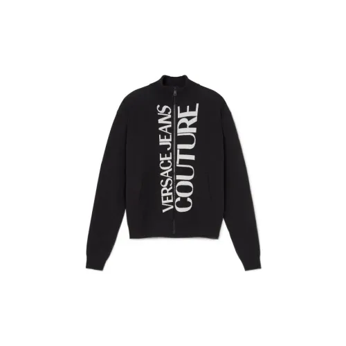 VERSACE JEANS COUTURE Sweaters Men Black