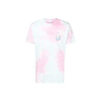 RIPNDIP SS22 Crew Neck Fitted Straight Short-Sleeved T-Shirt Unisex Pink