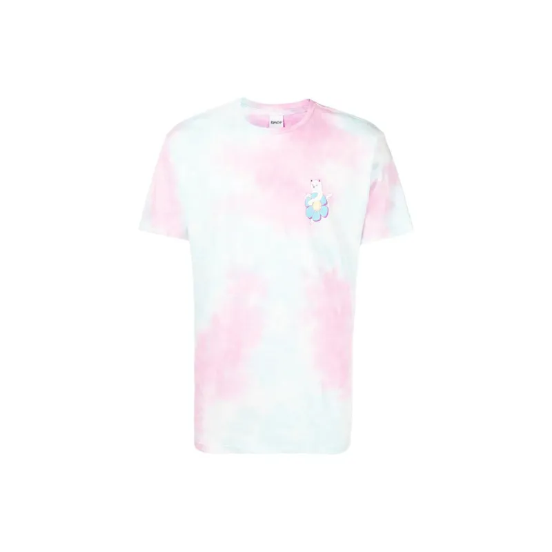 RIPNDIP SS22 Crew Neck Fitted Straight Short-Sleeved T-Shirt Unisex Pink-0