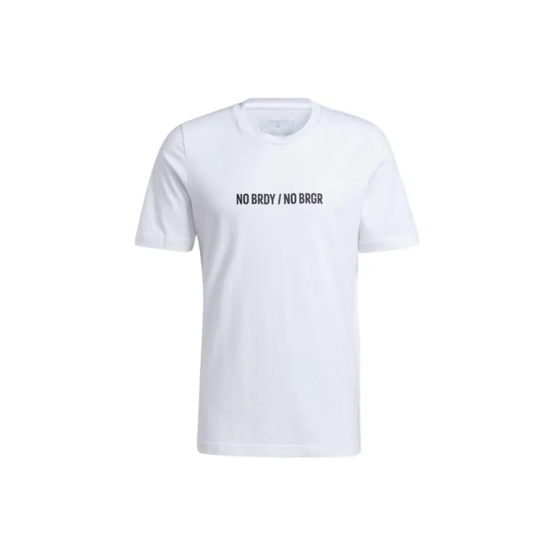 Adidas T Shirts Men White-0