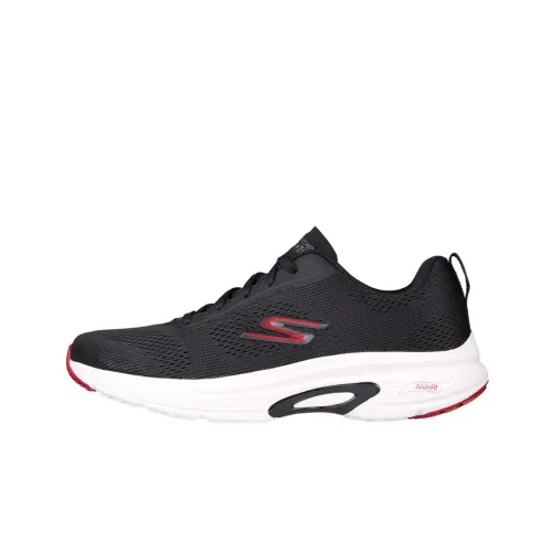 Skechers Go Run Arch Fit Casual Shoes Men Low-Top Black/Red