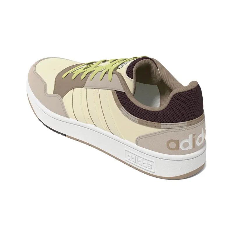 Adidas Hoops 3.0 'Light Yellow Light Brown Black'-3