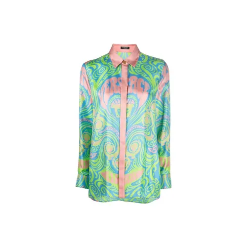 VERSACE Shirts Women's Green