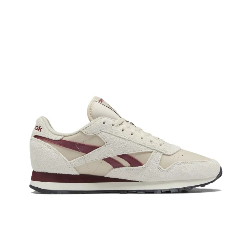 Reebok Classic Leather 'Beige Classic Burgundy'-1