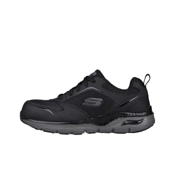 Skechers ARCH FIT SR Cushioning Anti-Slip And Wear-Resistant Low-Top Casual Shoes Men's Black Gray