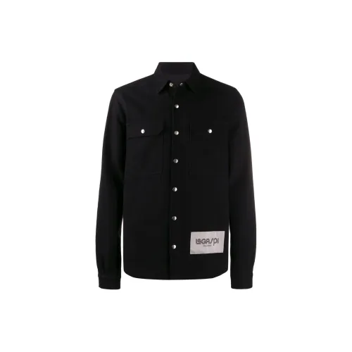 Rick Owens DRKSHDW Shirts Men Black